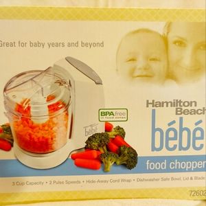 Hamilton Beach bebe food chopper